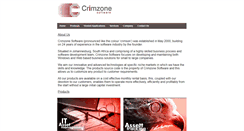 Desktop Screenshot of crimzone.com